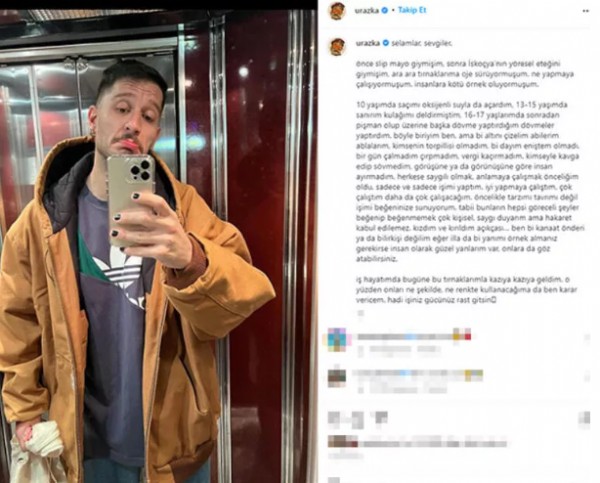 Uraz Kaygılaroğlu'ndan 'oje' cevabı...